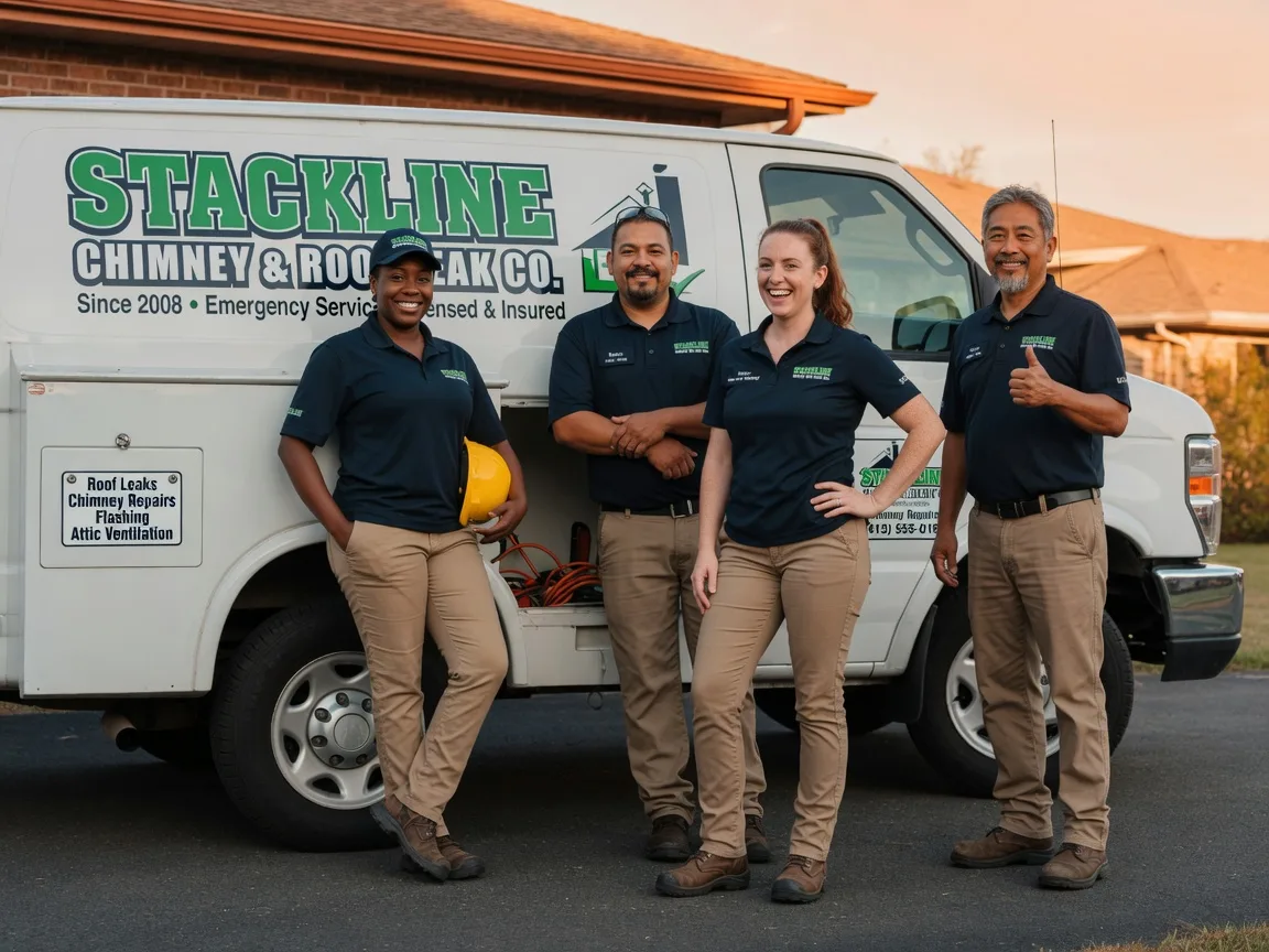 Chimney flashing repair company in Olema, CA
